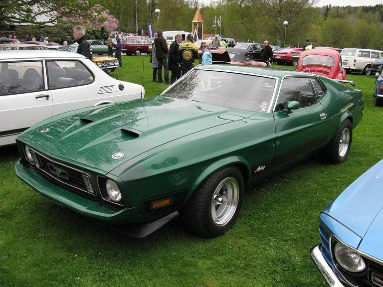 Autode esivanem meenutas välimuselt traktori ja 1973. aasta Ford Mustangi ristsugutist. 