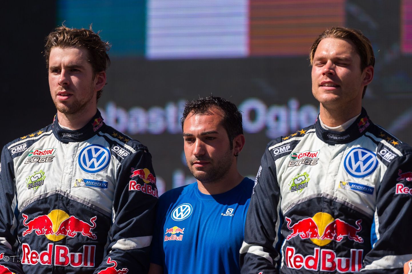 WRC-hooaja 2016 lõpp Austraalias. Andreas Mikkelsen (paremal).