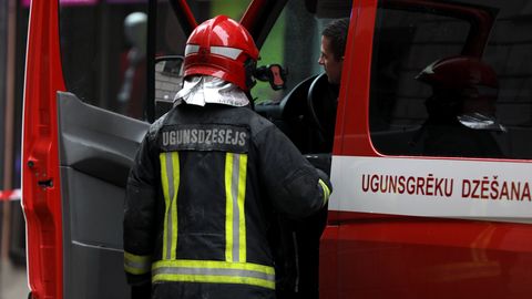 Piektdien Rīgā dzēsts paaugstinātas bīstamības ugunsgrēks