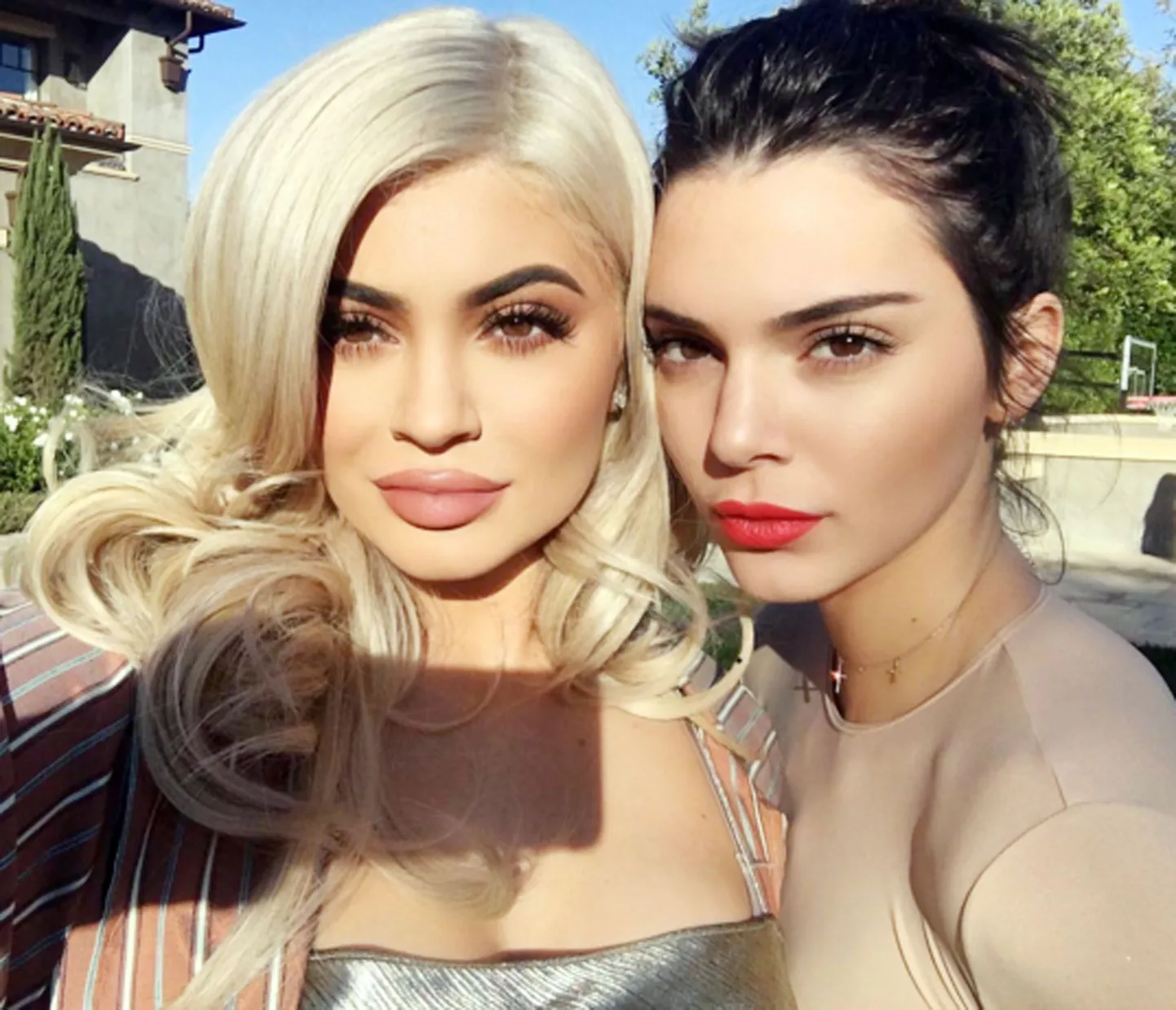Kylie ja Kendall Jenner.