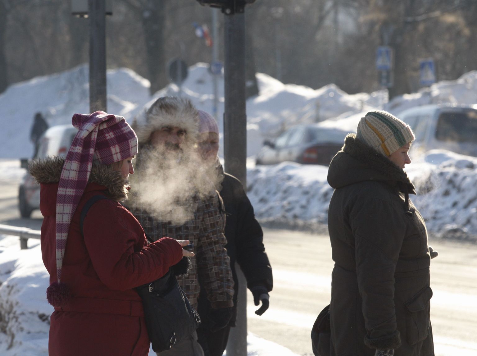 Мороз в Тарту.