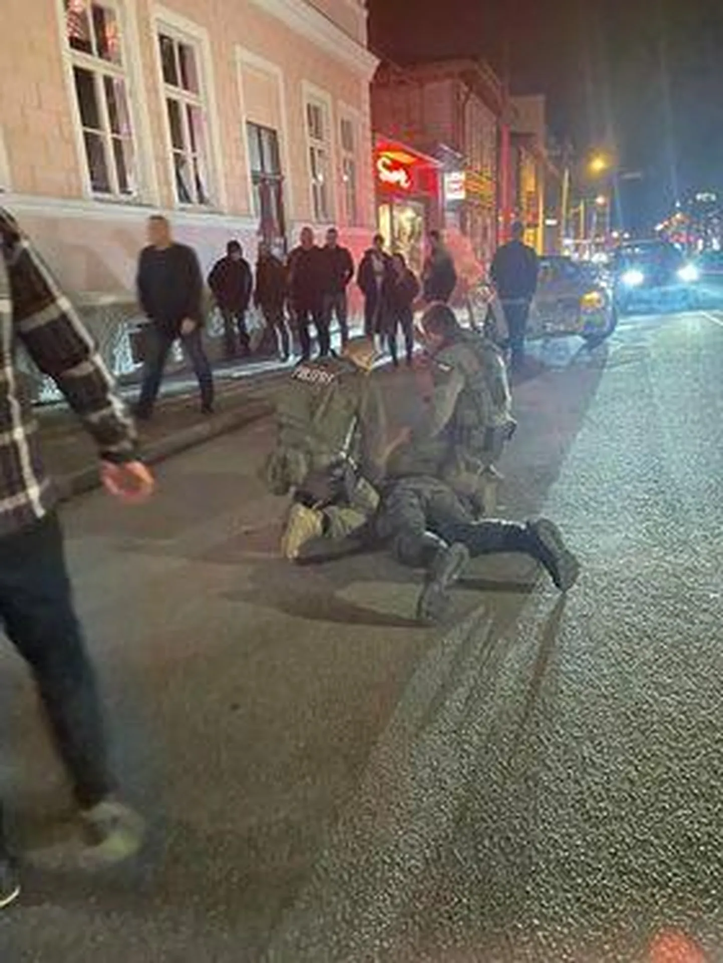 Politseil tuli kantseldada vägijooke tarbinud öiseid pidutseijaid.
