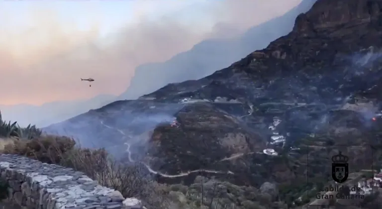 Päästetööd Artenaras, Gran Canaria saarel.