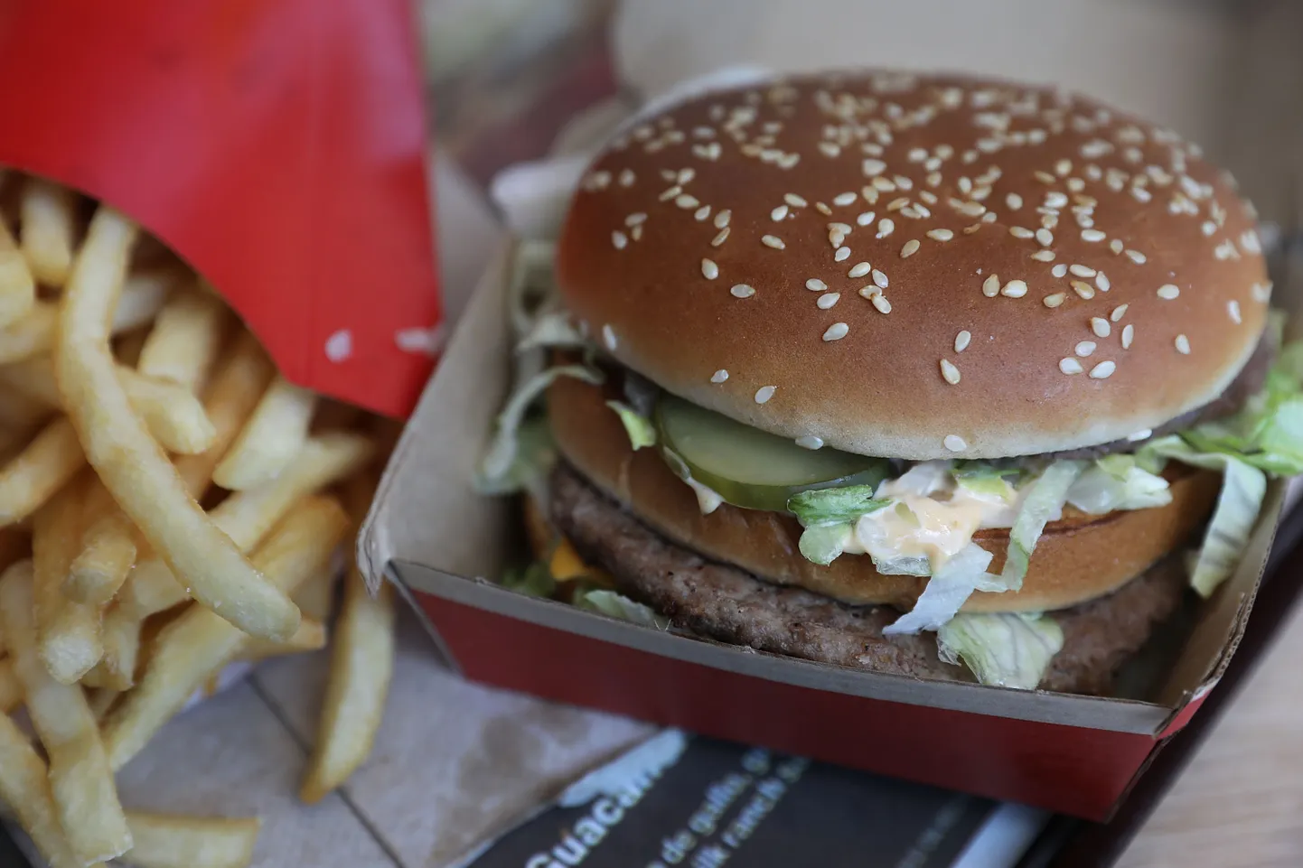 McDonald'si Big Mac.