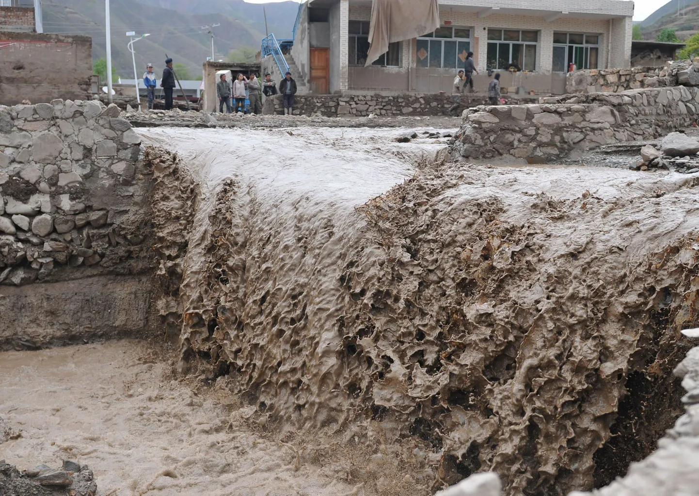 Vihmaveed Gansu provintsis Minxiani maakonnas.
