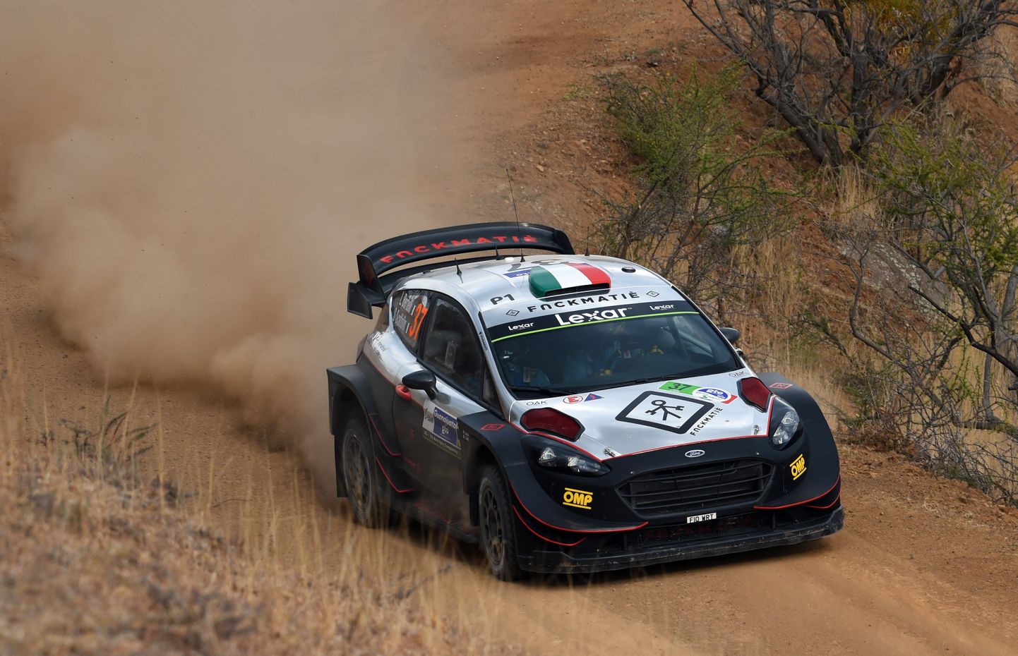 Lorenzo Bertelli ja Simone Scattolin on üks väheseid rallipaare, kes seni oma kulu ja kirjadega uue WRC-auto MM-sarjas rajale toonud. Fotol kihutatakse mullusel Mehhiko rallil.