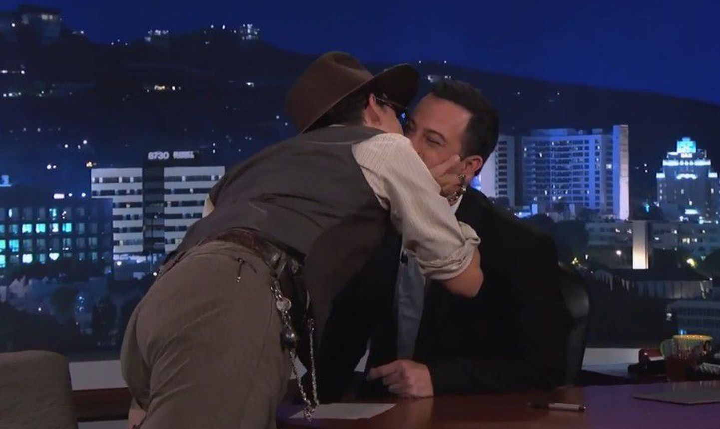 Johnny Depp ja Jimmy Kimmel