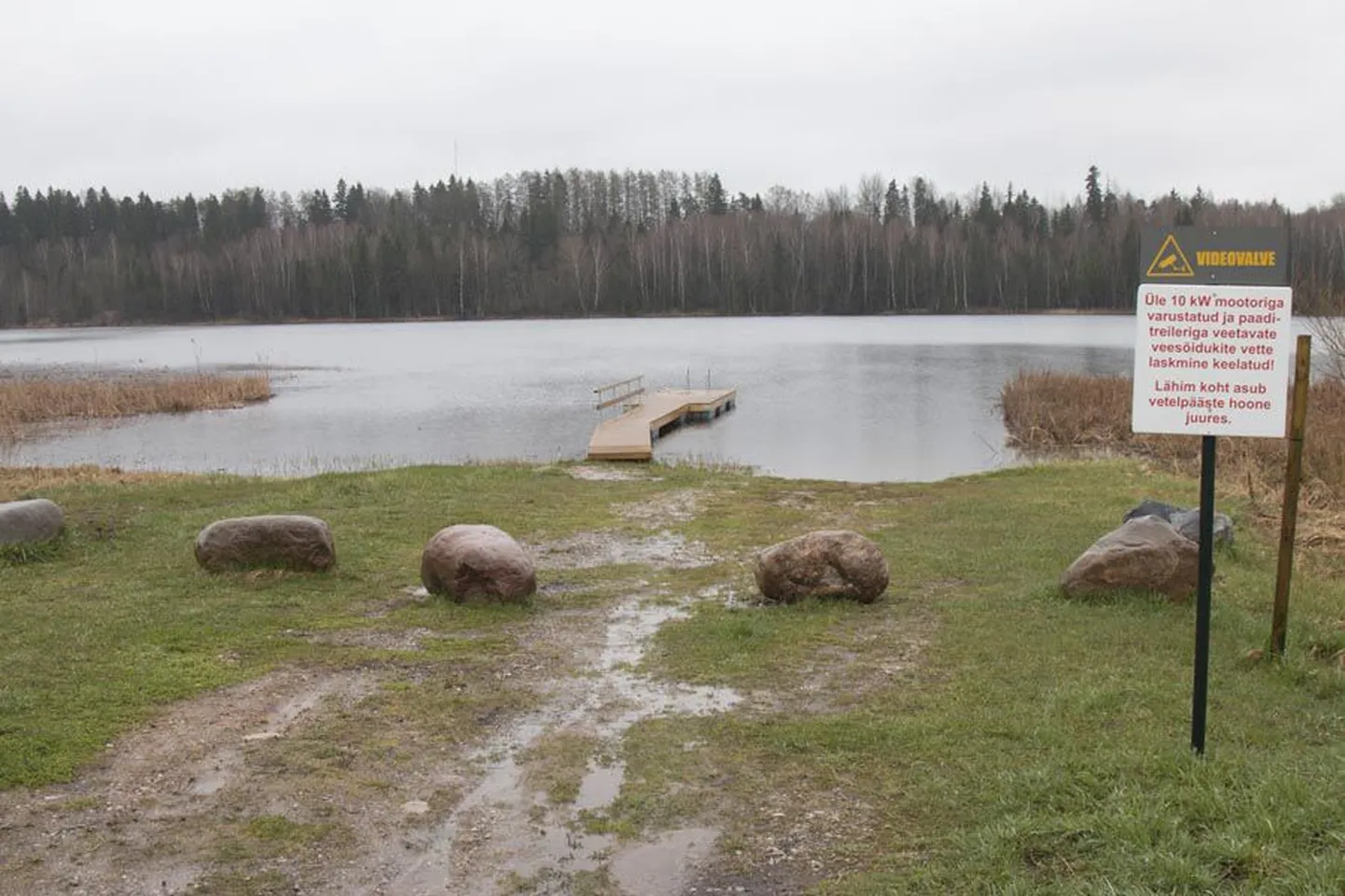 Ümbruskonna elanikud on Järve tänavast mõnekümne meetri kaugusele jäävat ujumiskohta viimastel aastatel korras hoidnud ja arendanud. Nüüd tahab linn sinna teha mootorsõidukite veeskamispaiga.