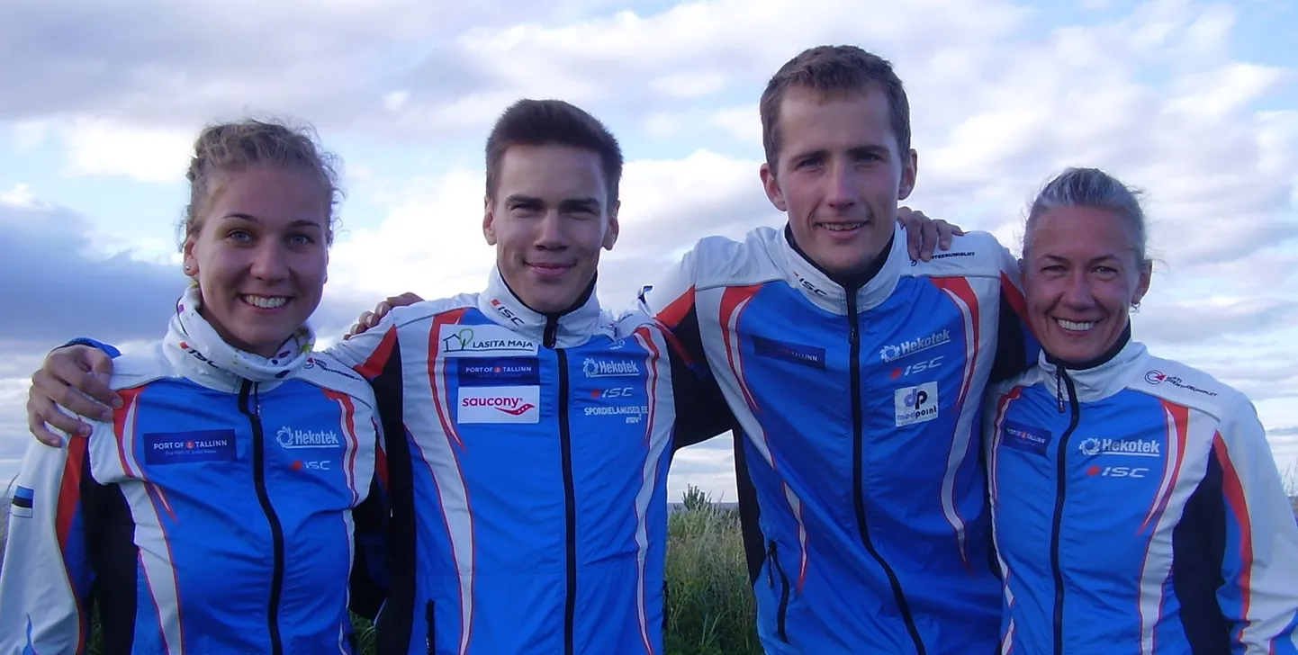 Evely Kaasiku, Kenny Kivikas, Kristo Heinmann ja Elo Saue.
