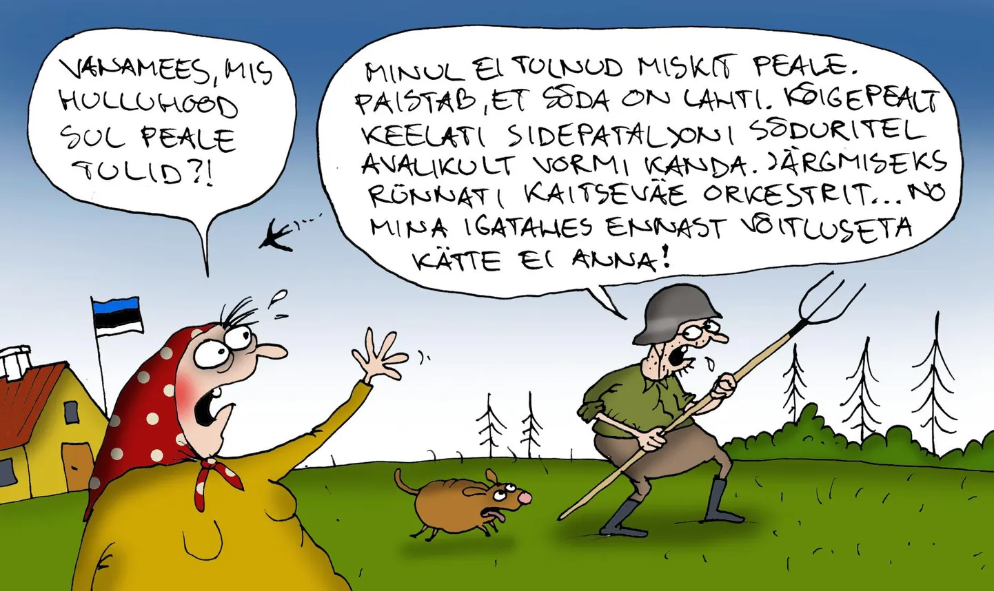 Päeva karikatuur 18.05.2021