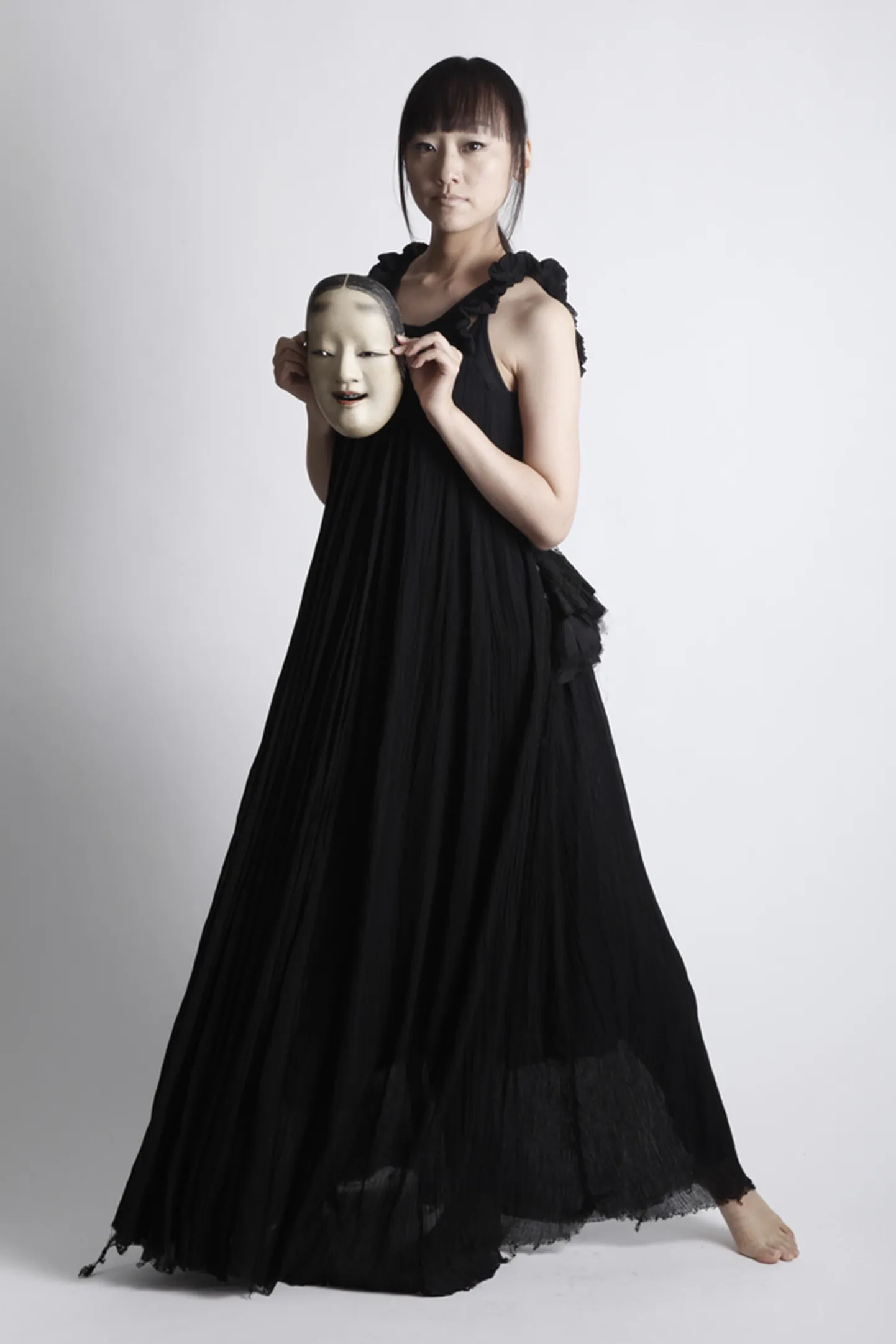 Jaapani Noh teatri näitlejanna Ryoko Aoki.