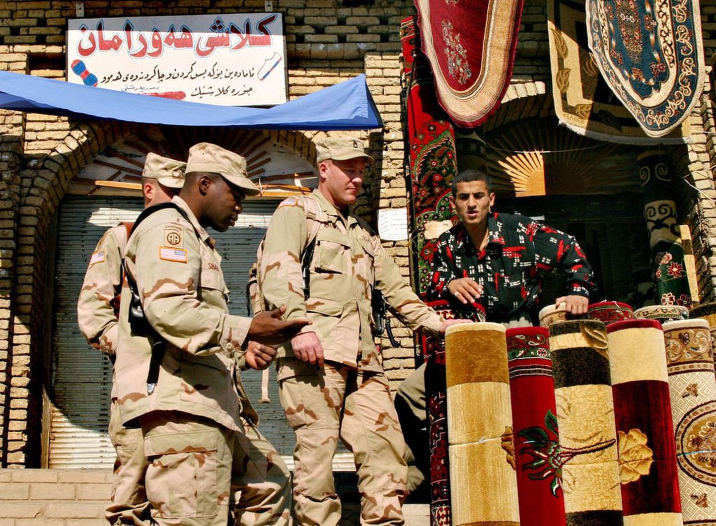 USA sõjaväelased Iraagis.