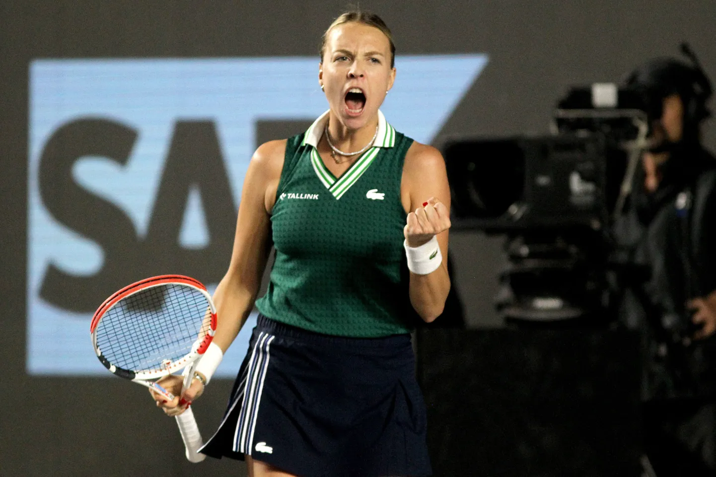 Anett Kontaveit WTA finaalturniiril.