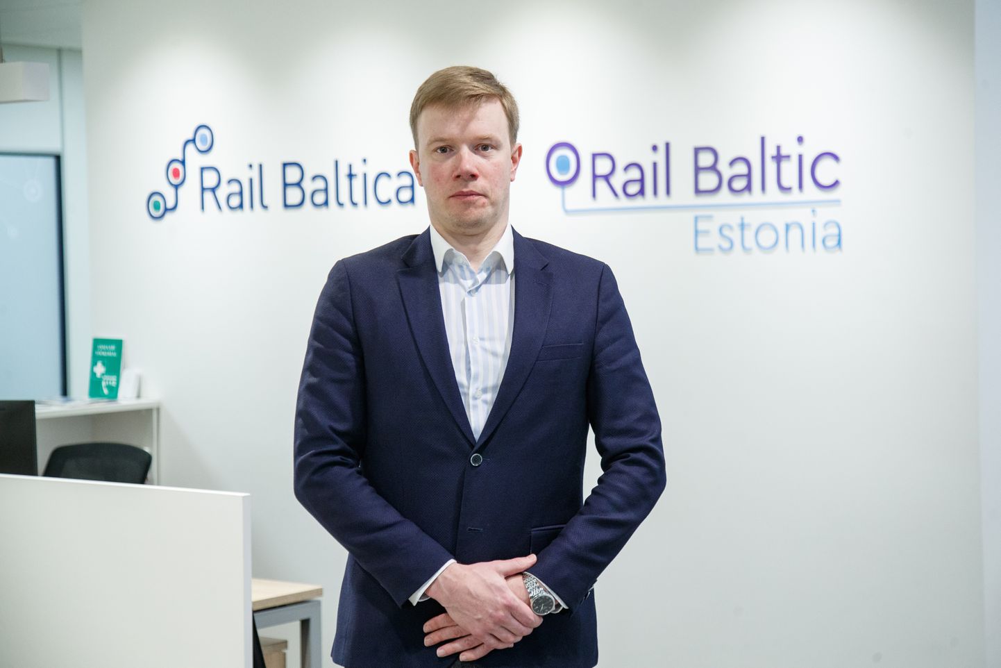 Rail Baltic Estonia OÜ juhatuse esimees Anvar Salomets.