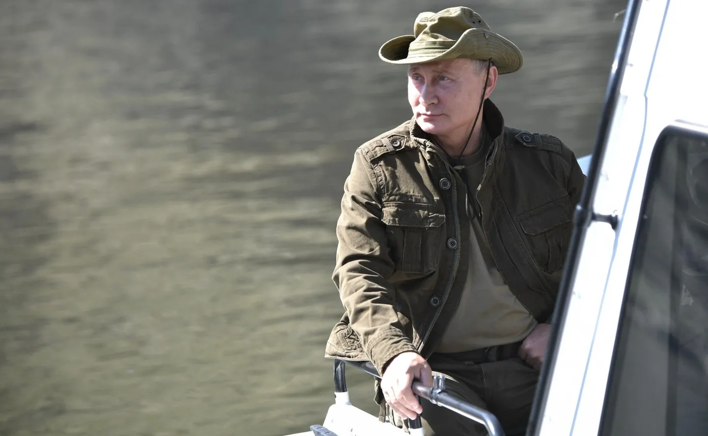 Владимир Путин на отдыхе
