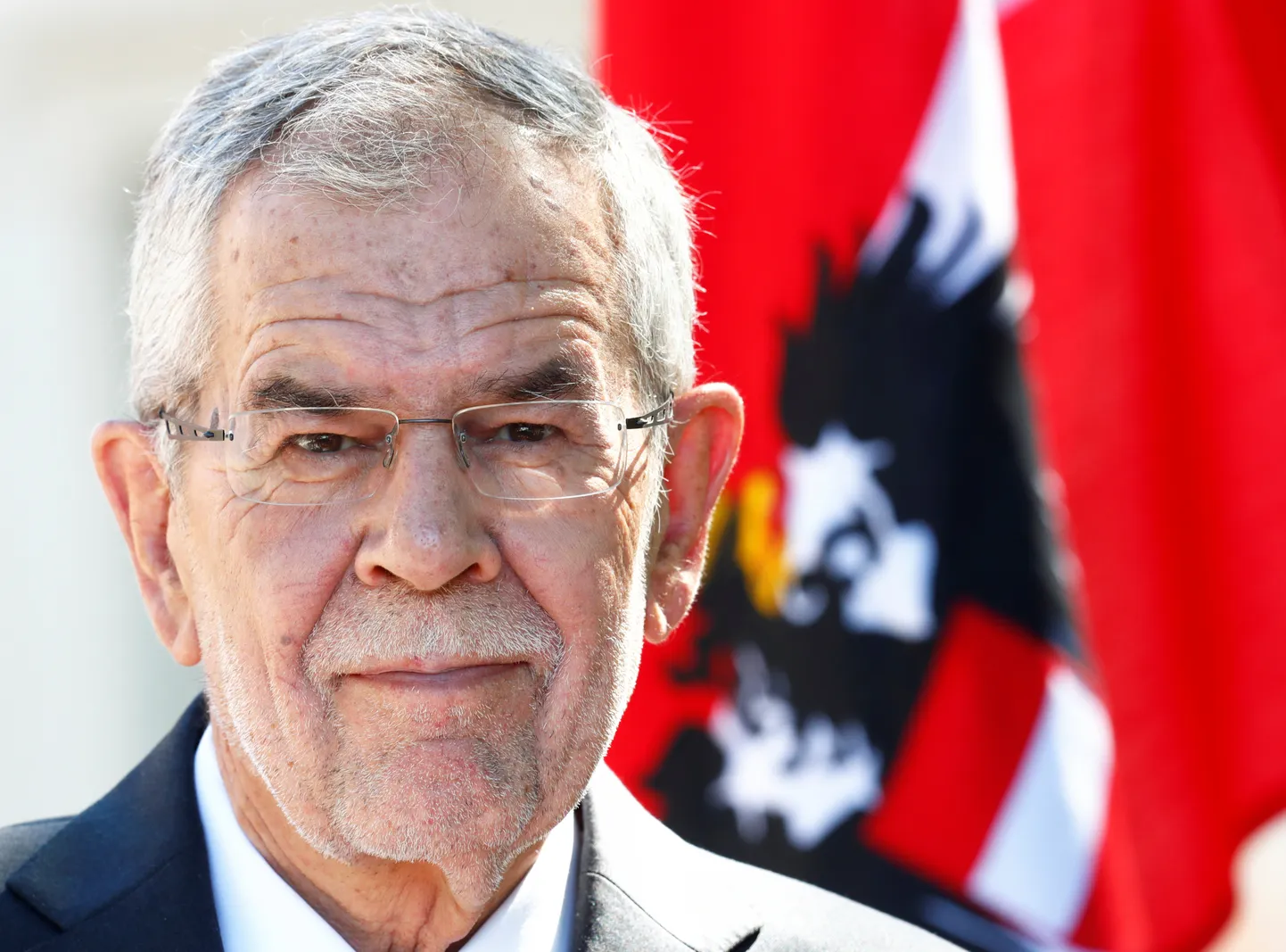Austria president Alexander Van der Bellen Tallinnas.