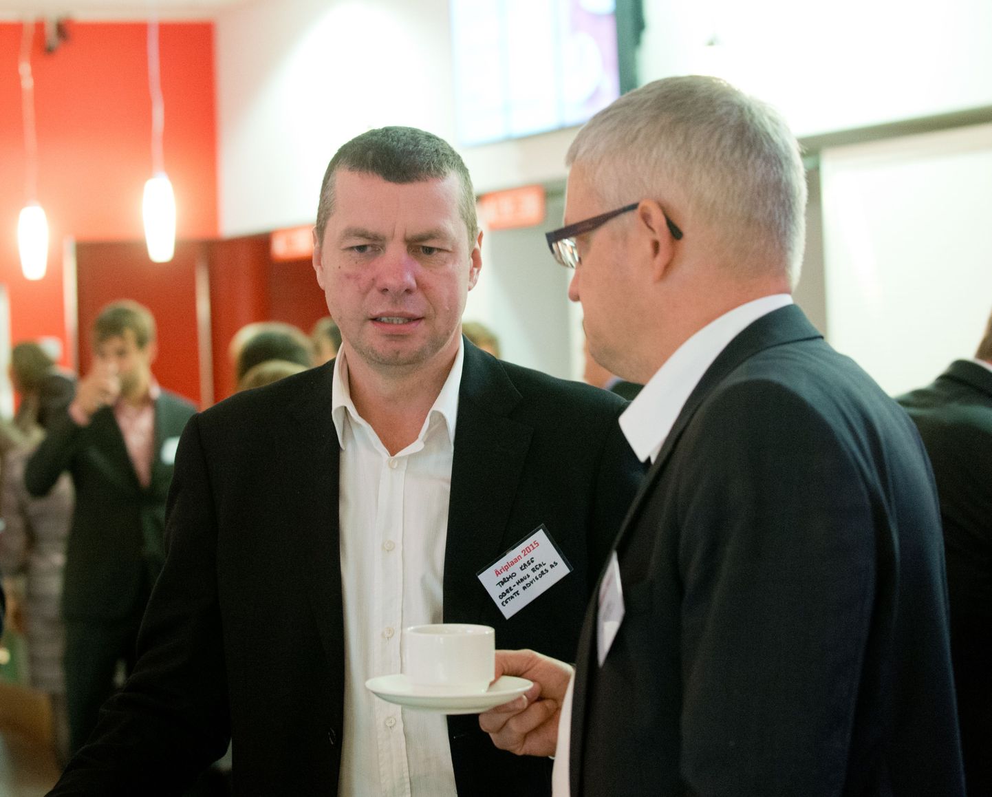 Tarmo Kase (vasakul) sõnul tuleks Eesti investoritel suunata ärikinnisvara osas pilgud Leedule ja Lätile.