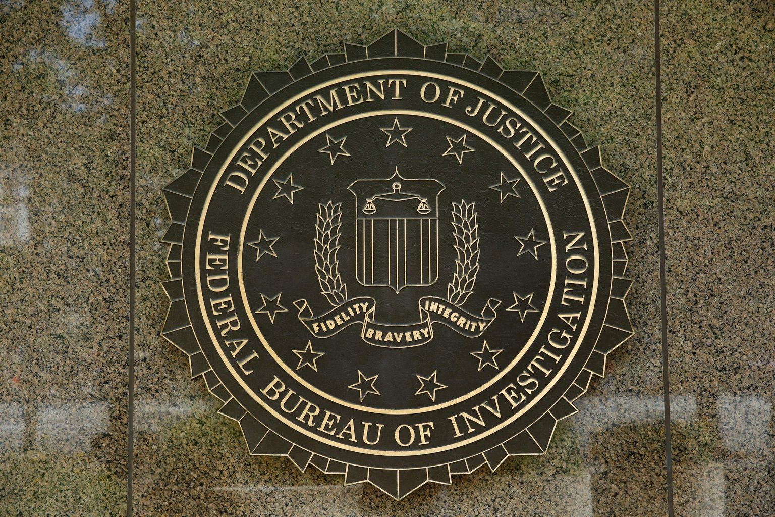 FBI logo Washingtonis asuval peahoonel
