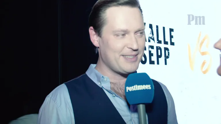 Legendide lahing - Kalle Sepp, sekund peale lahingu võitu on mehel juba jaksu taas naeratada.