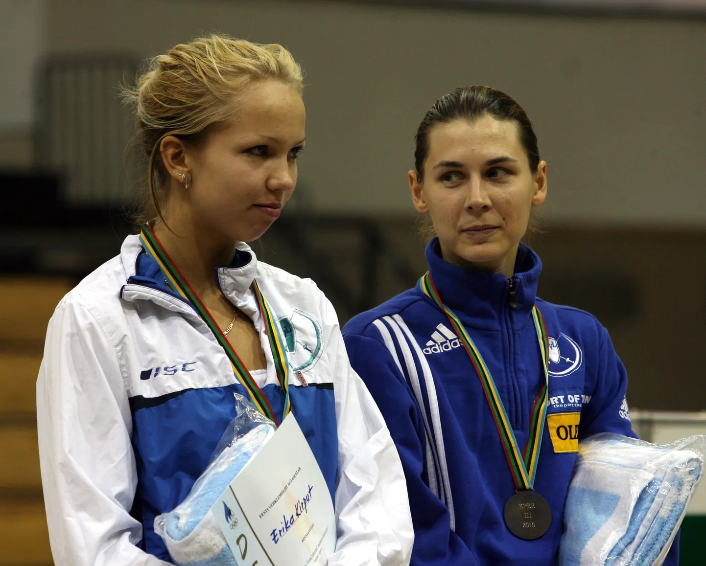 Erika Kirpu (vasakul) ja Irina Embrich.