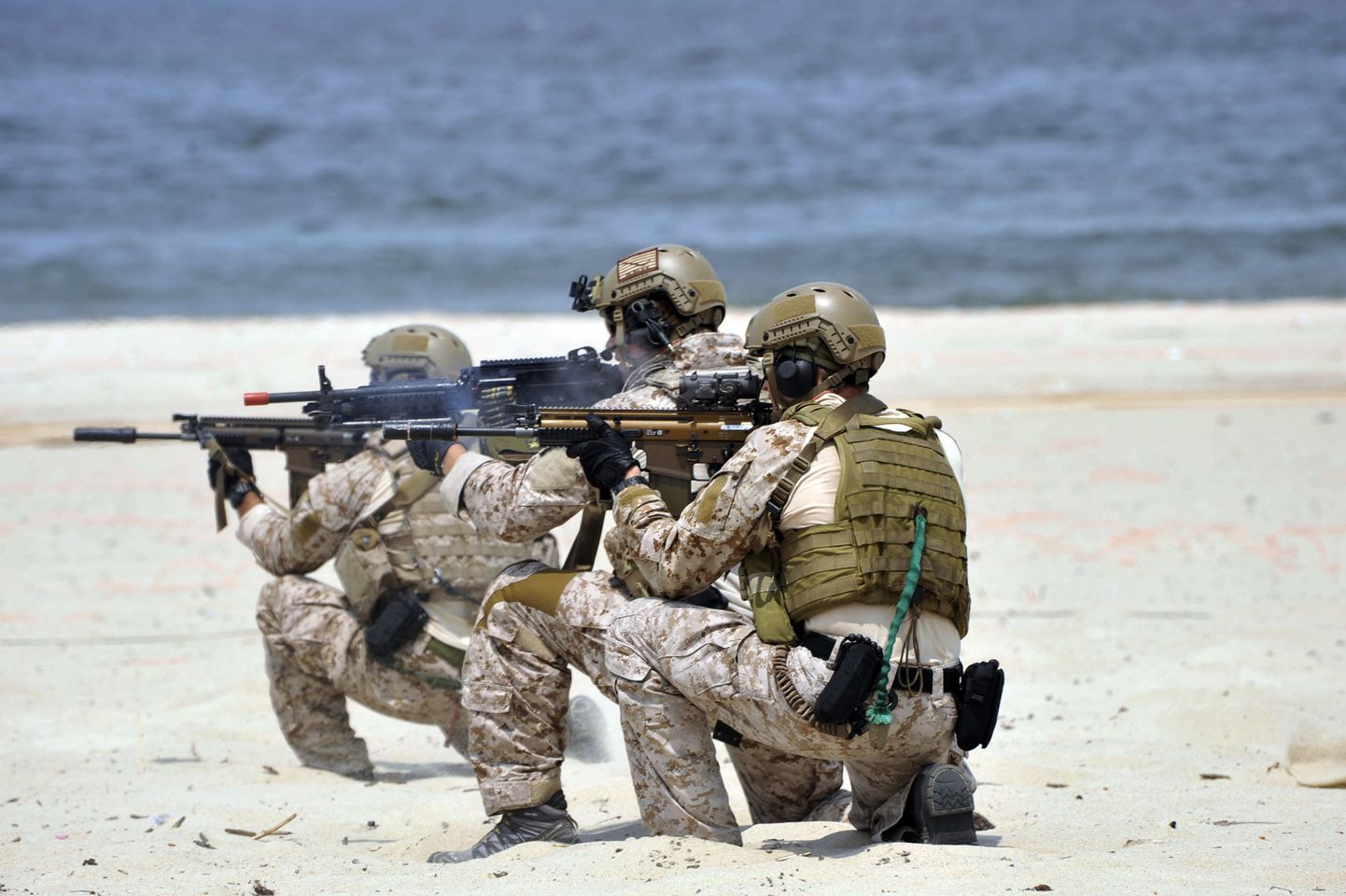 USA mereväe SEALi eriüksuslased.