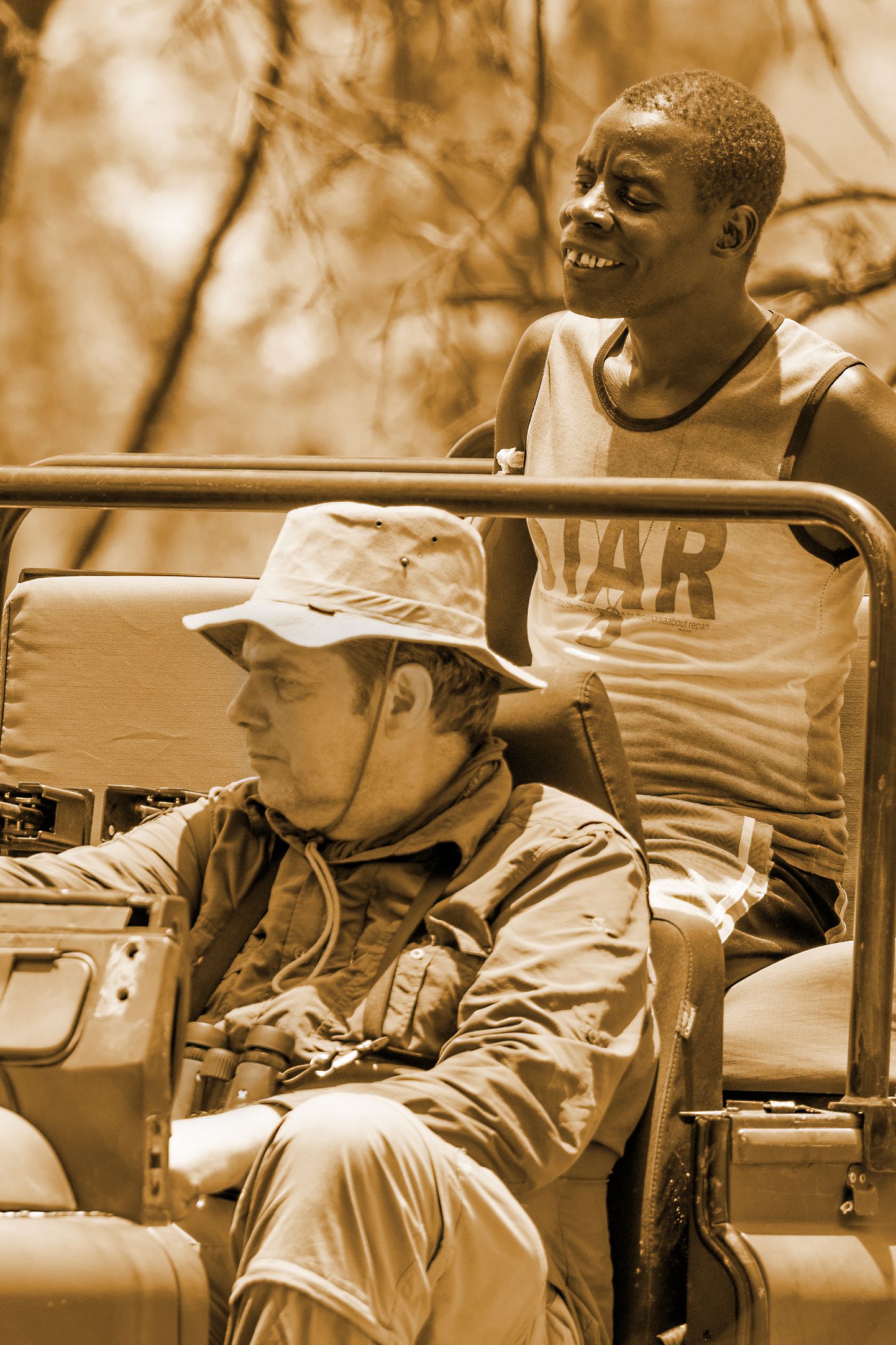 Rein Kuresoo kohtub Botswanas kuldnokaga.