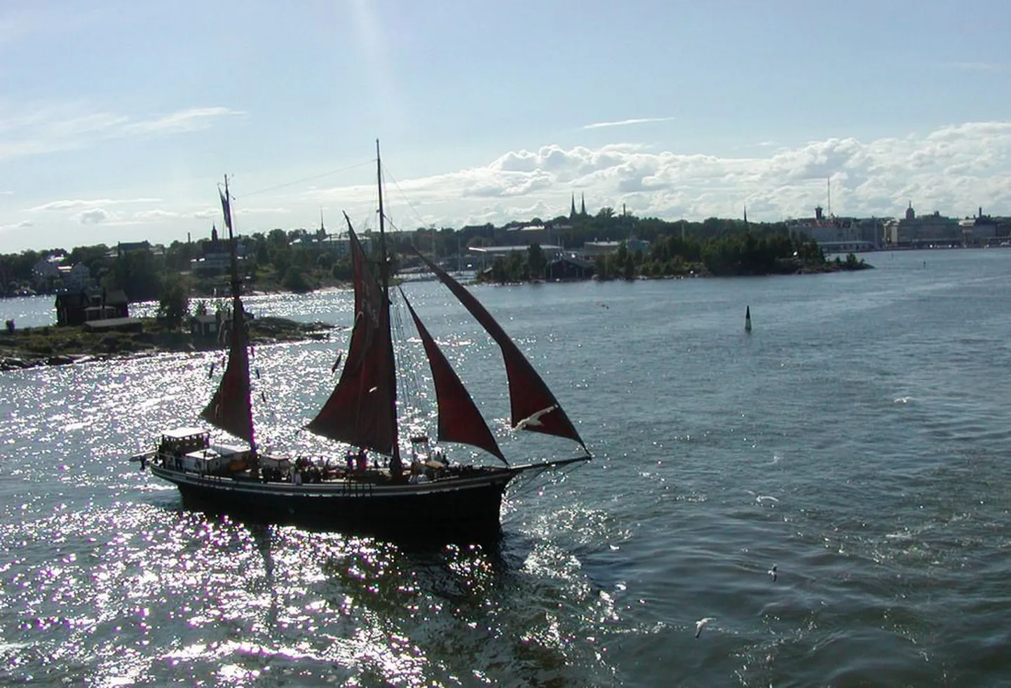 Vaade Helsingi sadamale