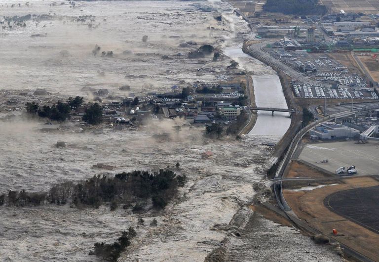 Videokaader Jaapanit 2011. aasta märtsis tabanud tsunamist / Reuters/AFP/AP/SCANPIX
