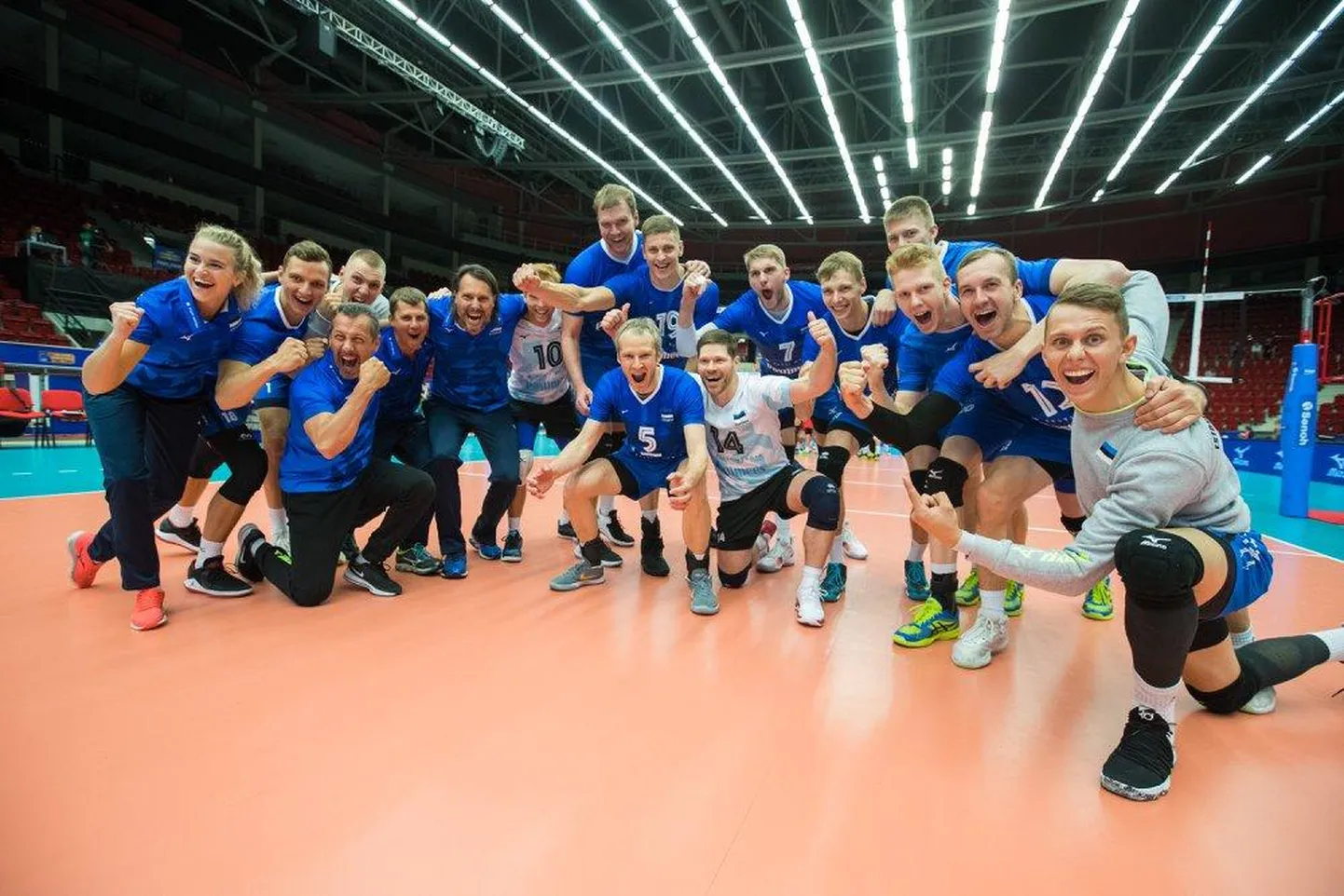 Eesti võrkpallikoondis.