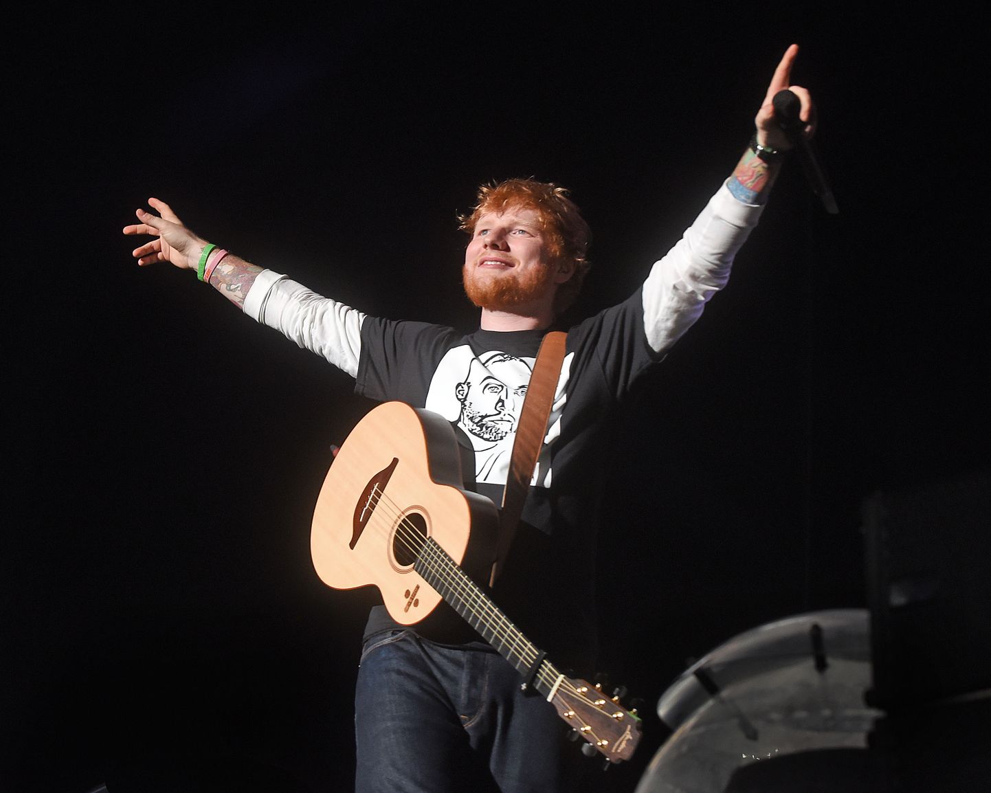 Ed Sheeran esinemas septembris USAs Pennsylvanias Pittsburghis