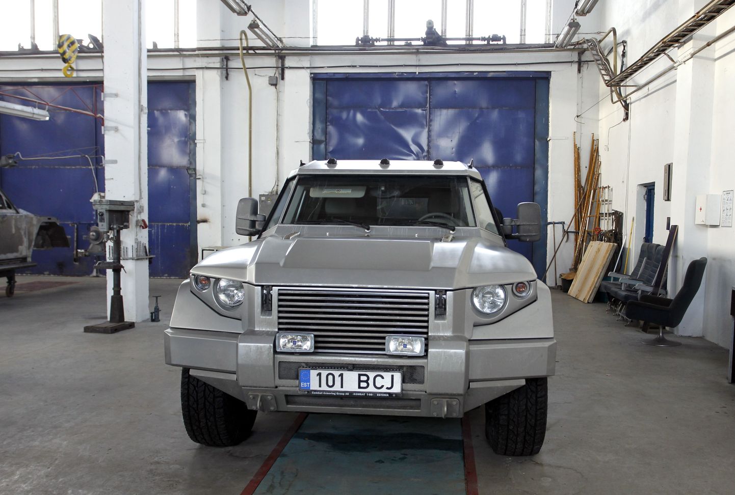 Eesti soomustatud autode hinnad algavad 140 000 eurost.