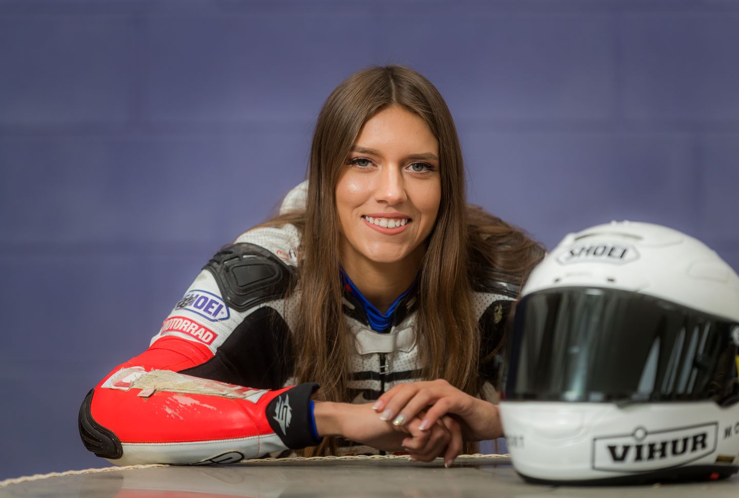 Ringrajasõitja Anastassia Kovalenko.
