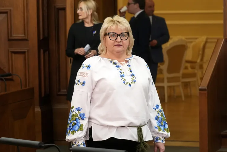 Saeimas Izglītības, kultūras un zinātnes komisijas priekšsēdētāja Agita Zariņa-Stūre.