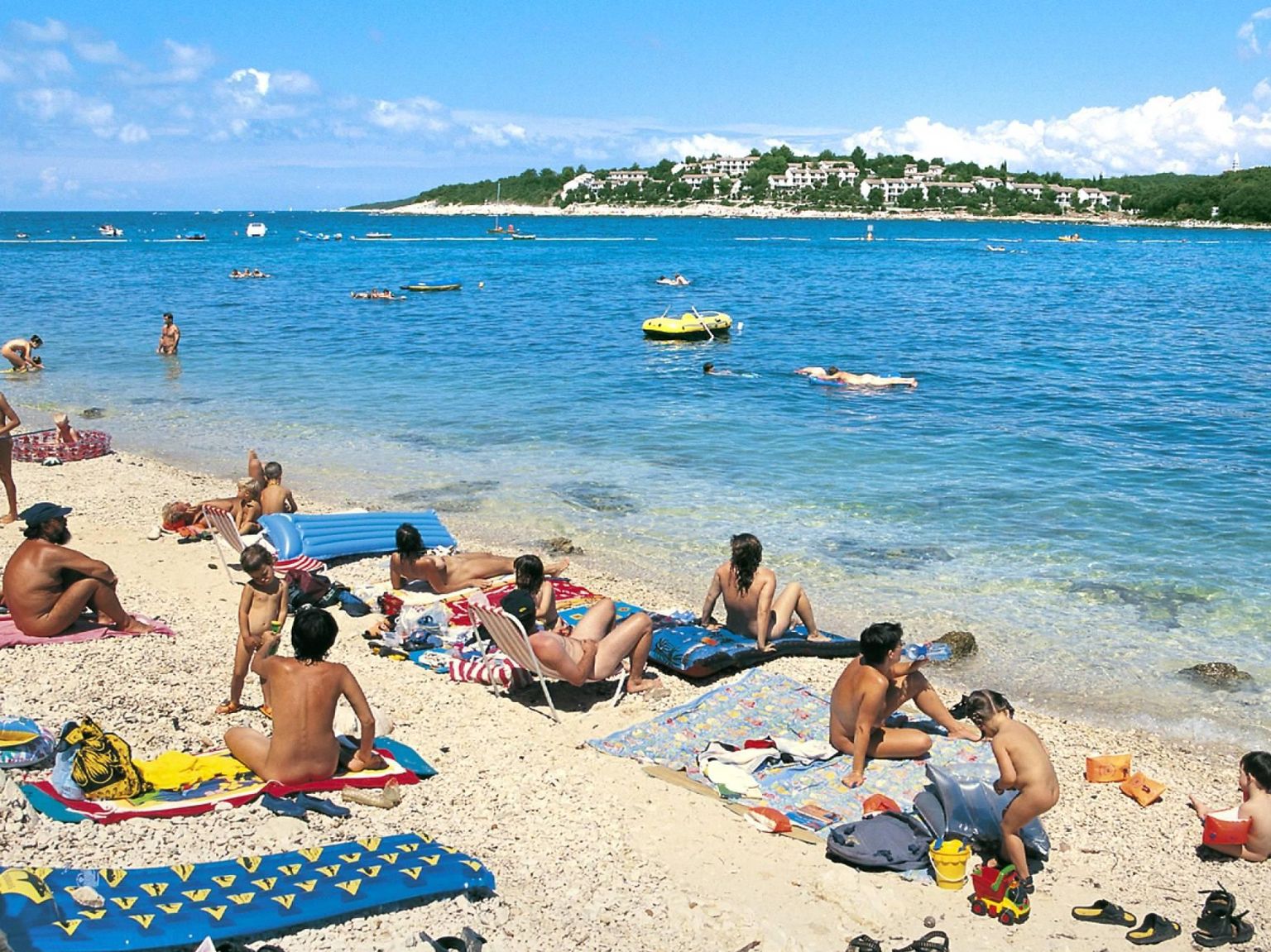 Horvaatia Rovinj Valalta rand
