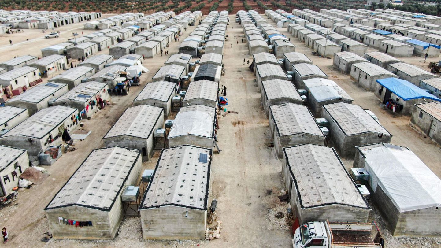 Лагерь сирийских беженцев у границы с Турцией. – Фото иллюстративное.