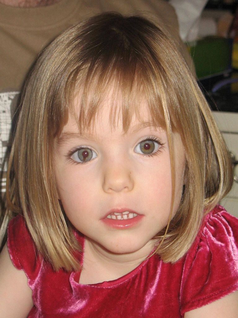 Madeleine McCann kolmeaastasena enne oma kadumist