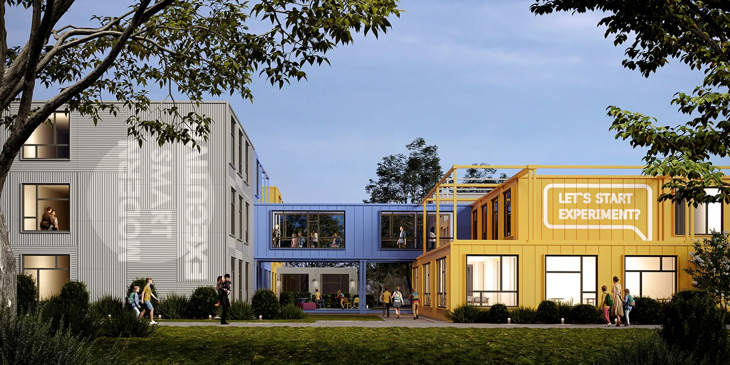 Revivali nimeline koolimaja projekt.