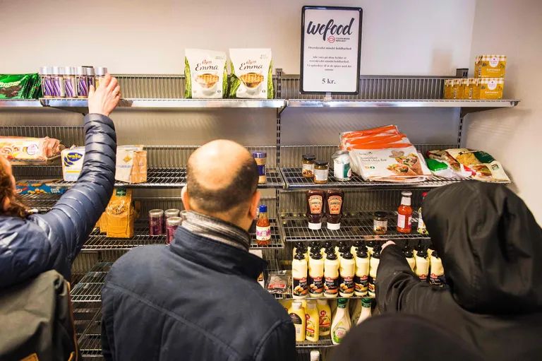 Магазин Wefood в Дании. Фото: AFP PHOTO / SCANPIX DENMARK / Soren Bidstrup / Denmark OUT
