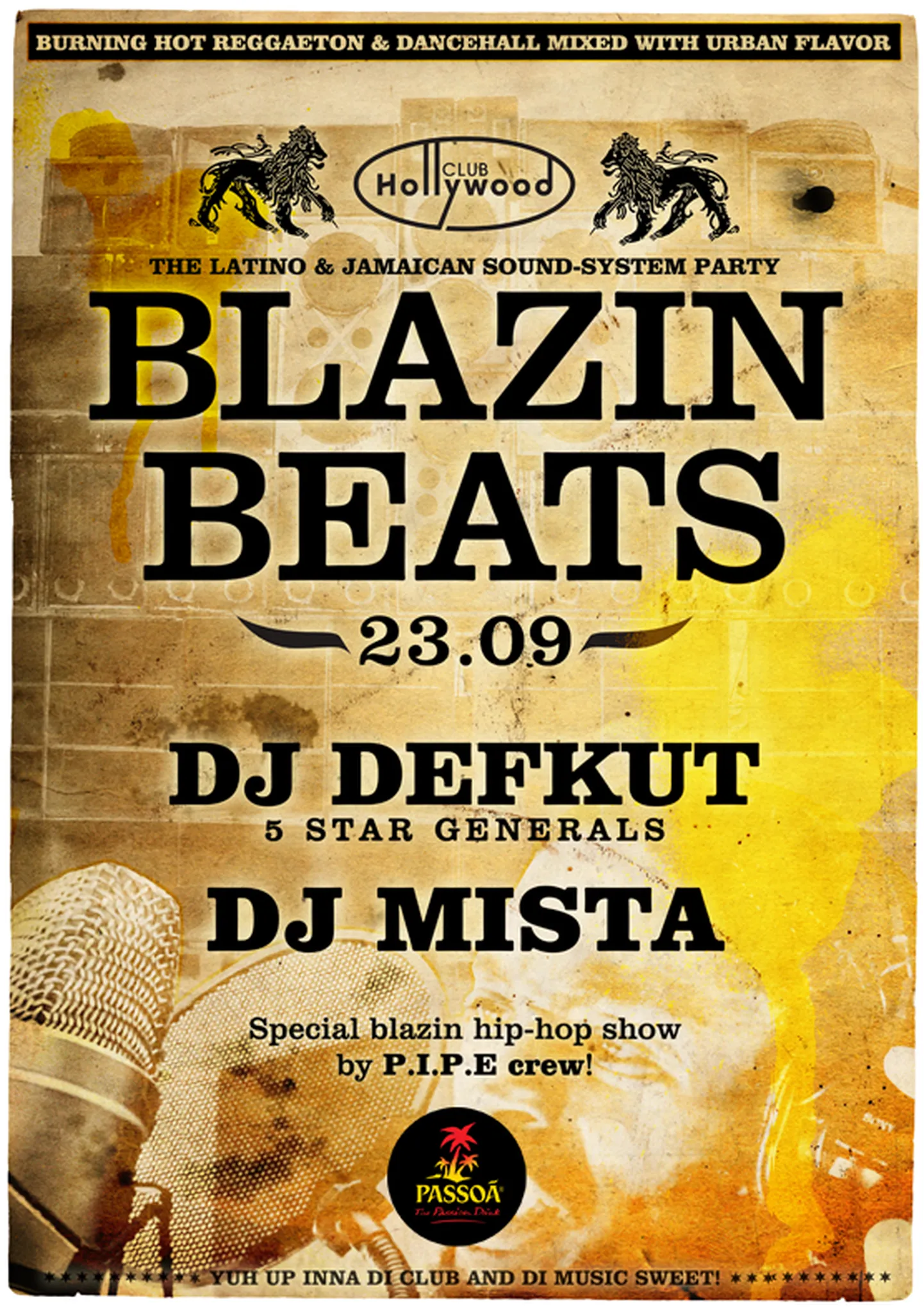 Blazin Beats Club Hollywoodis!