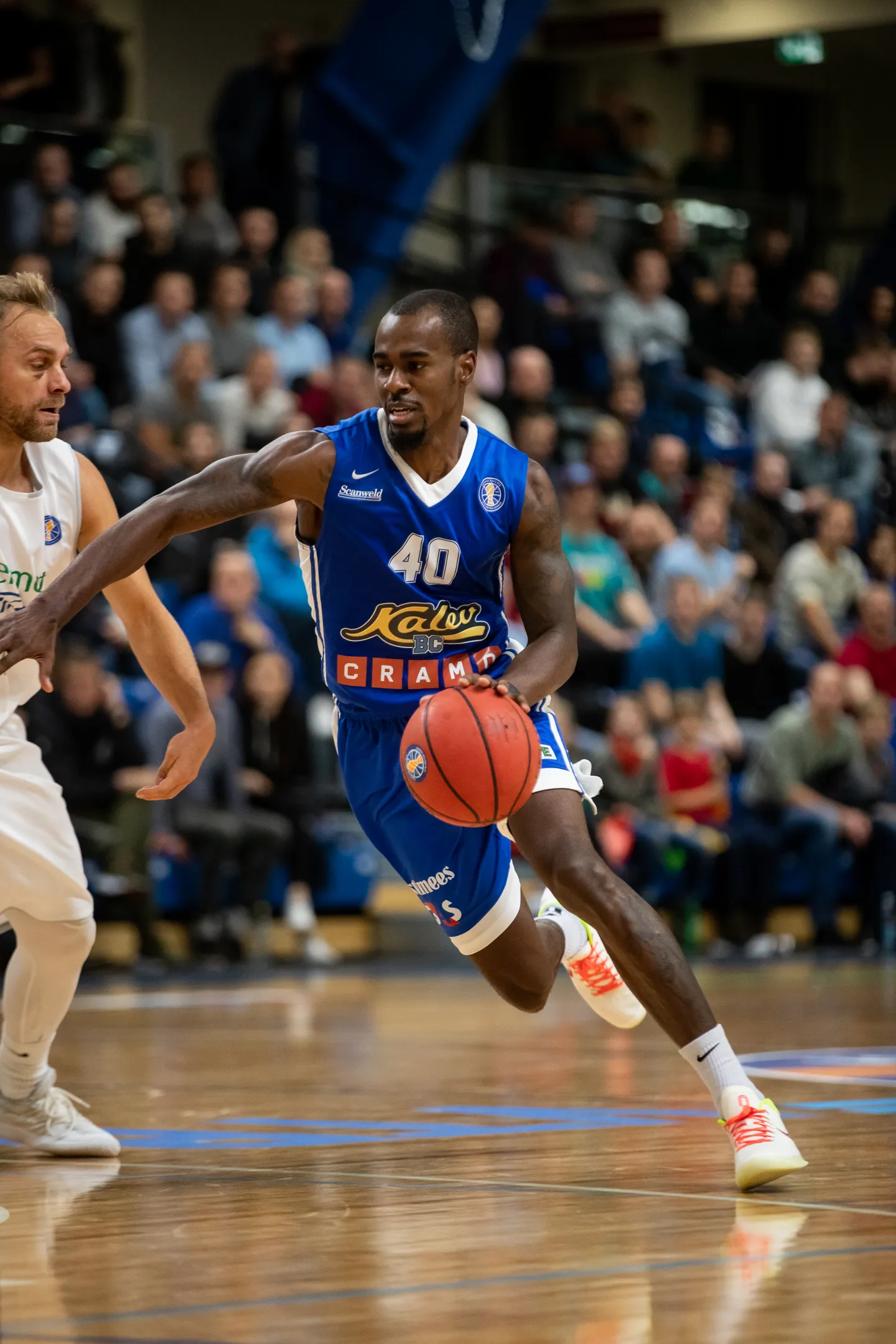 Chavaughn Lewis eelmisel hooajal Kalev/Cramo särgis.