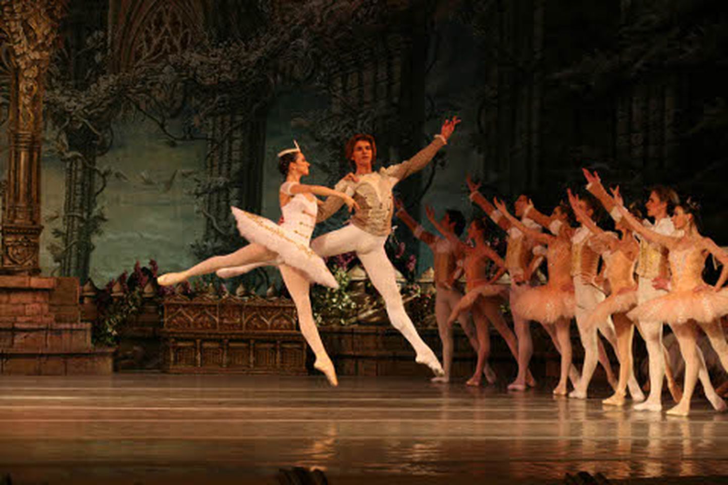 Stseen balletist "Raimonda".