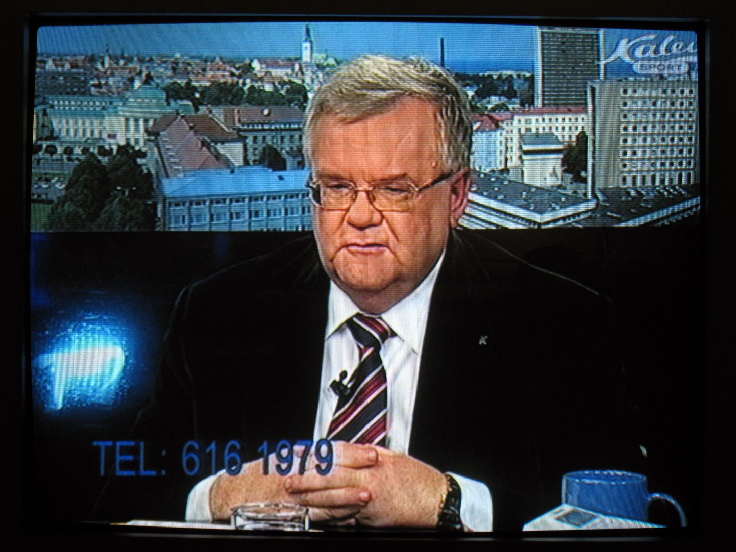 Edgar Savisaar telekanalil Kalev Sport eetris olnud saates Linnapea tund.