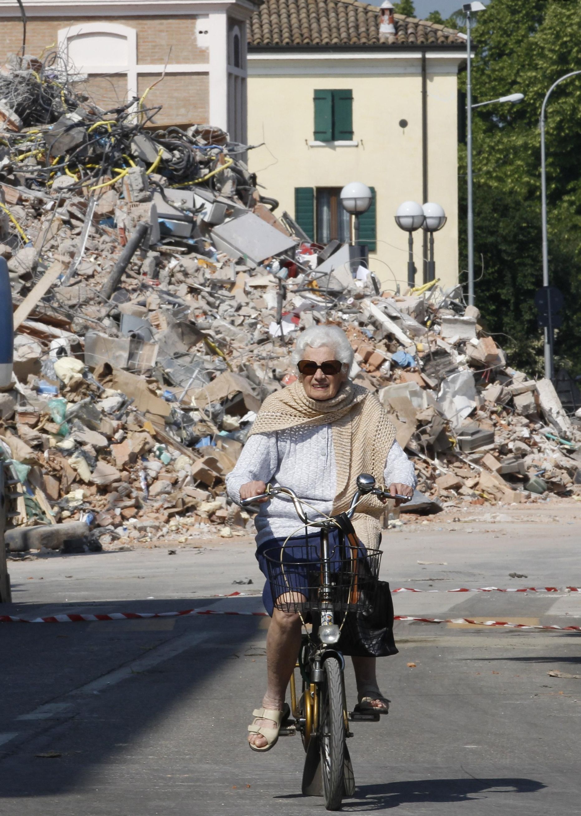 Maavärina tekitatud purustused Itaalias