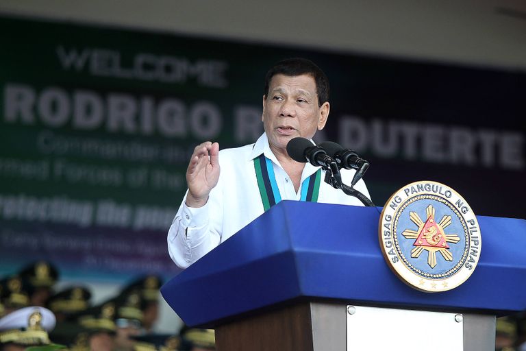 Filipiinide president Rodrigo Duterte
