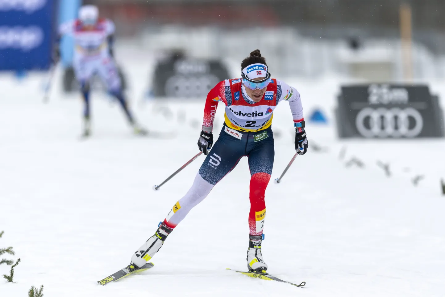 Heidi Weng finišeerimas.