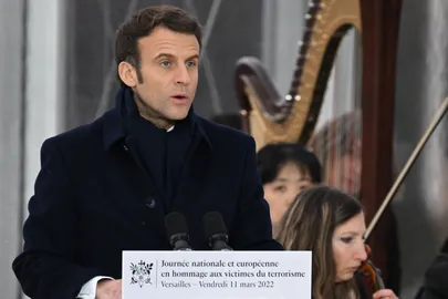 Prantsuse president Emmanuel Macron.