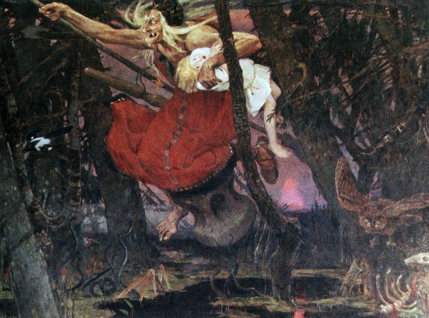 Viktor Vasnetsovi maal «Baba-Jagaa».