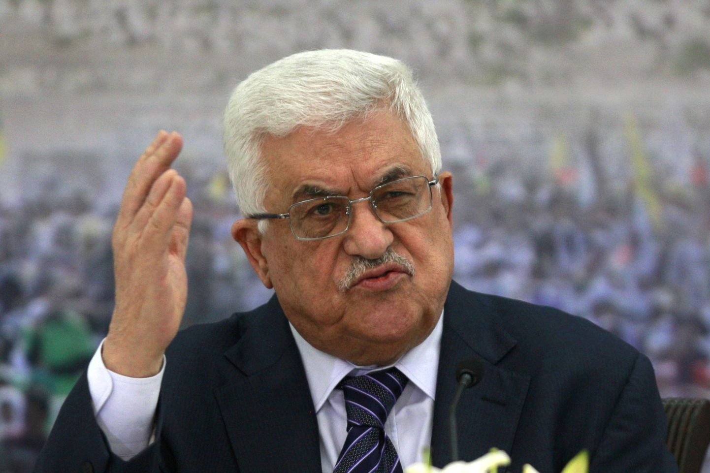 Palestiina president Mahmoud Abbas.