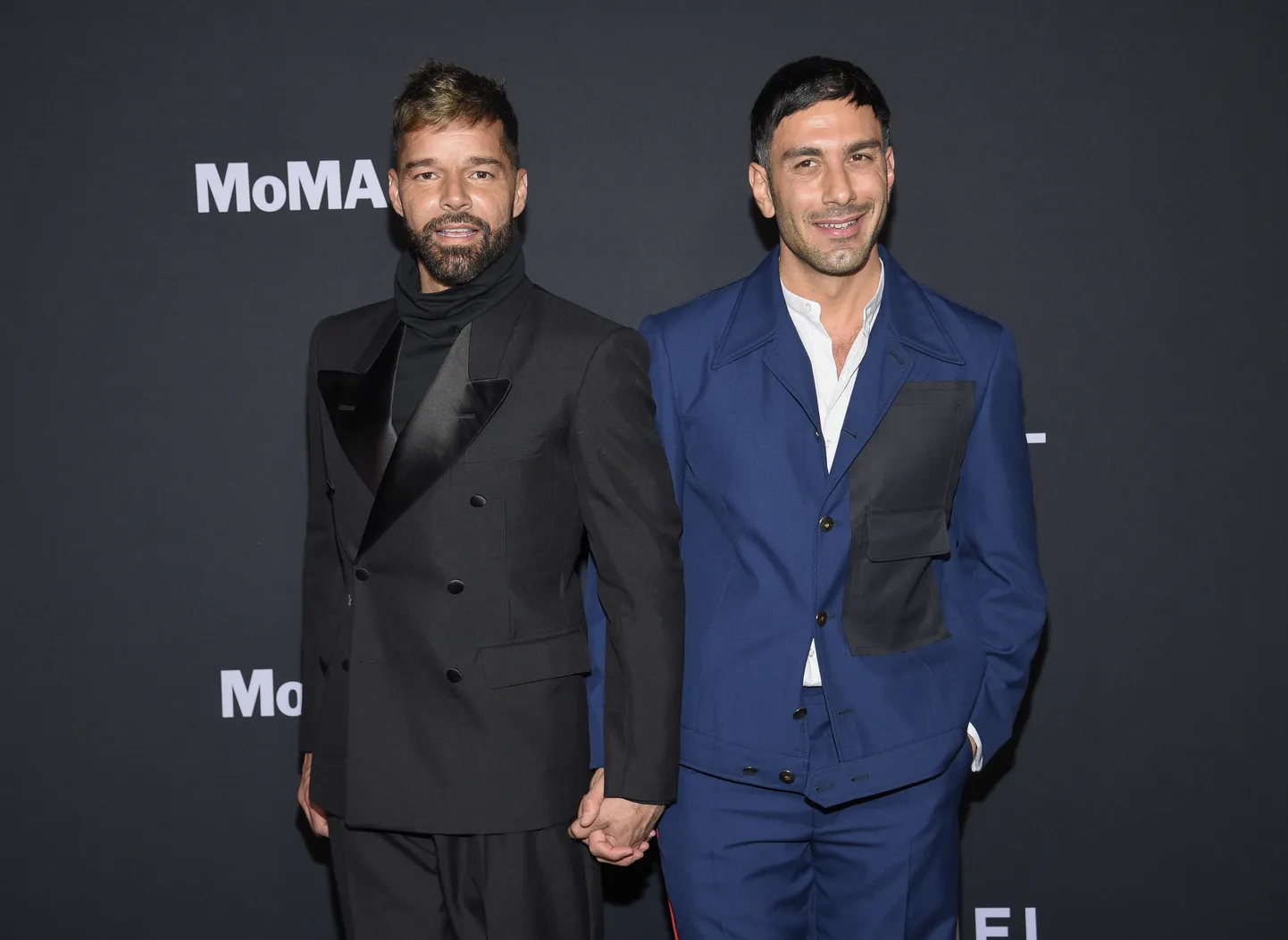 Laulja Ricky Martin ja kunstnik Jwan Yosef 2021. aastal