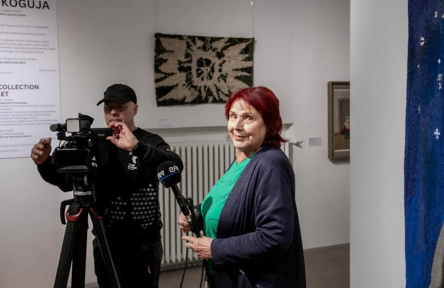 Eesti rahvusringhäälingu Pärnu korrespondent Ester Vilgats ja kaameramees Verner Vilgas on koos telelugusid teinud üle paarikümne aasta.